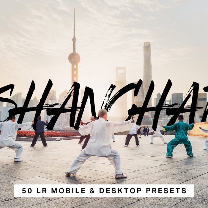 [旅拍LR预设]上海城市旅拍LR预设+3DLUT预设 Shanghai Lightroom Presets & LUTs