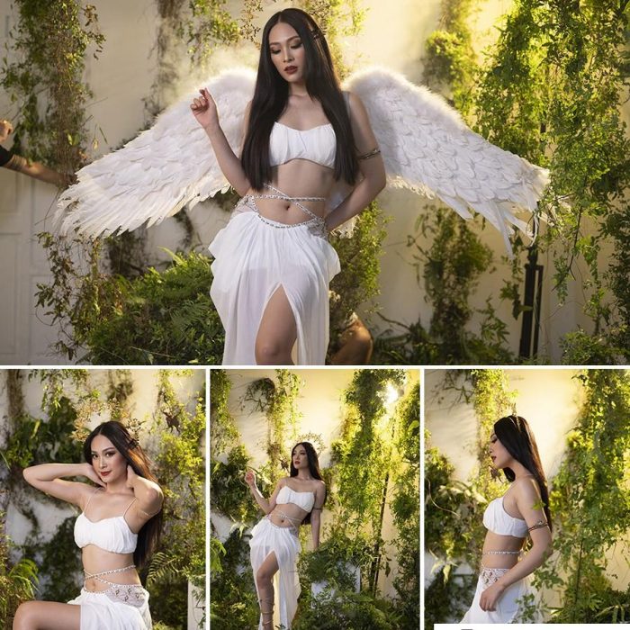 [私房写真RAW原图]11张性感美女唯美天使写真后期修图练习RAW原图素材