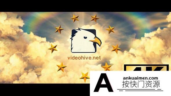 [logo模板]星星穿梭水面电影Logo动画AE模板- Cinema Movie Logo Reveal