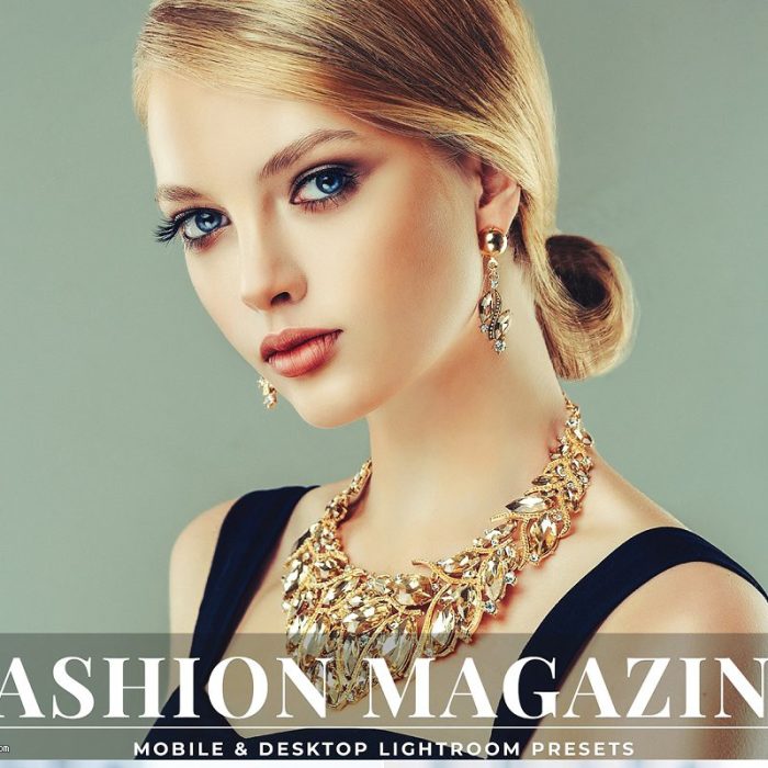[人像LR预设]时尚杂志人像调色Lightroom预设+移动版lr预设 Fashion Magazine LR