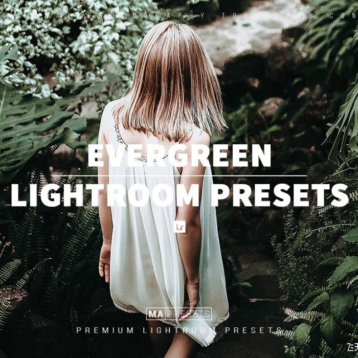 [人像LR预设]10个清新胶片森系旅拍风光人像lr预设10 EVERGREEN Lightroom Presets
