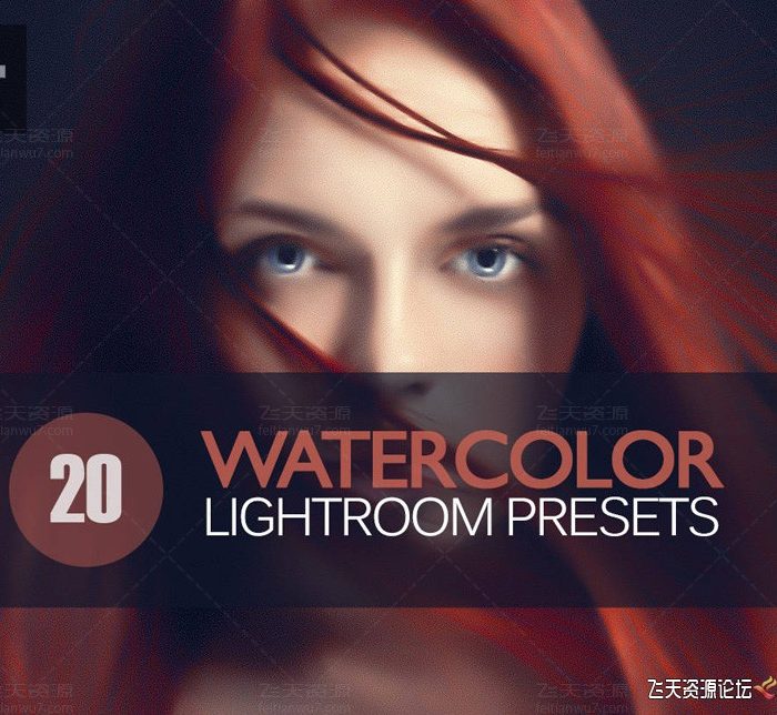 [手机版lr预设]婚礼肖像水彩人像手机版Lightroom预设 Watercolor Lightroom CC Mobile