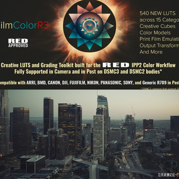 视觉大师 Phil Holland -PhilmColor R2 +PhilmColor R3 电影LUT预设调色包