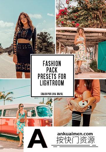 [手机版lr预设]摄影师 Livia Brasil 时尚复古胶片手机版LR预设 Fashion Mobile LR