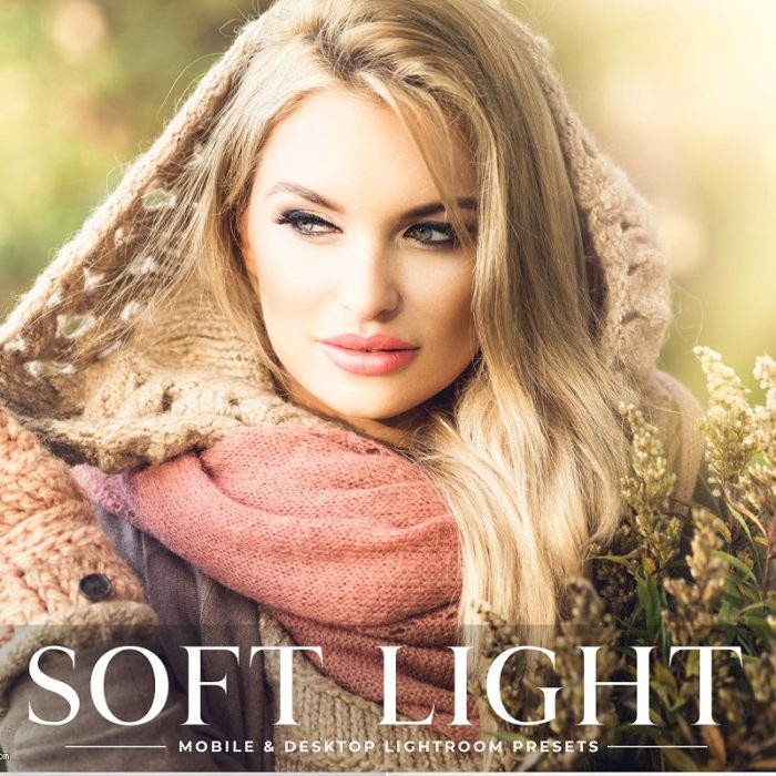 [人像LR预设]柔光人像Lightroom预设+手机版lr预设Soft Light Lightroom