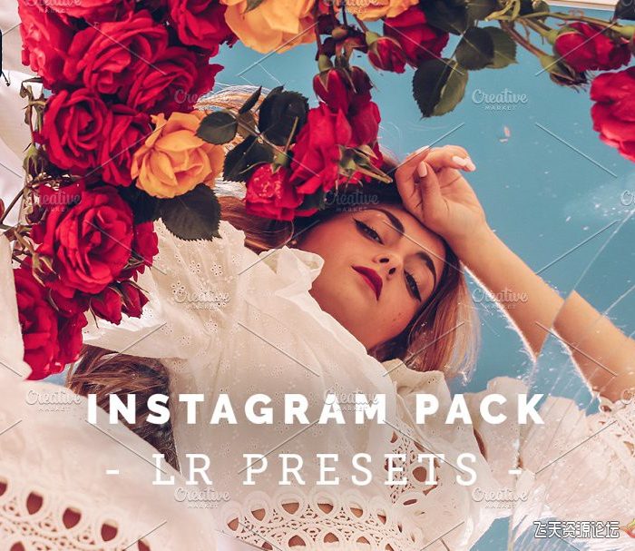 [人像LR预设]时尚Instagram风格照片后期Lightroom预设 Instagram Pack – Lr presets