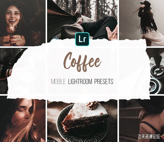 [手机版lr预设]咖啡电影色调移动手机版LR预设Mobile Lightroom Presets – Coffee