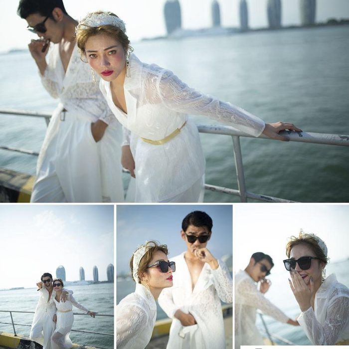 [婚纱情侣RAW原图]凤凰岛旅拍婚礼情侣写真RAW原图18p,后期修图练习RAW素材