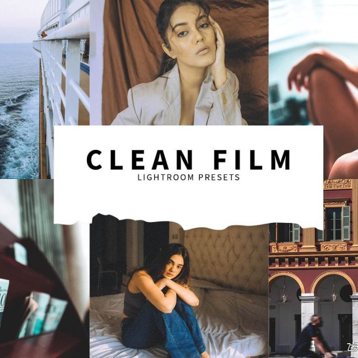 [胶片LR预设]干净整洁的电影胶片Lightroom预设 Clean Film Lightroom Presets