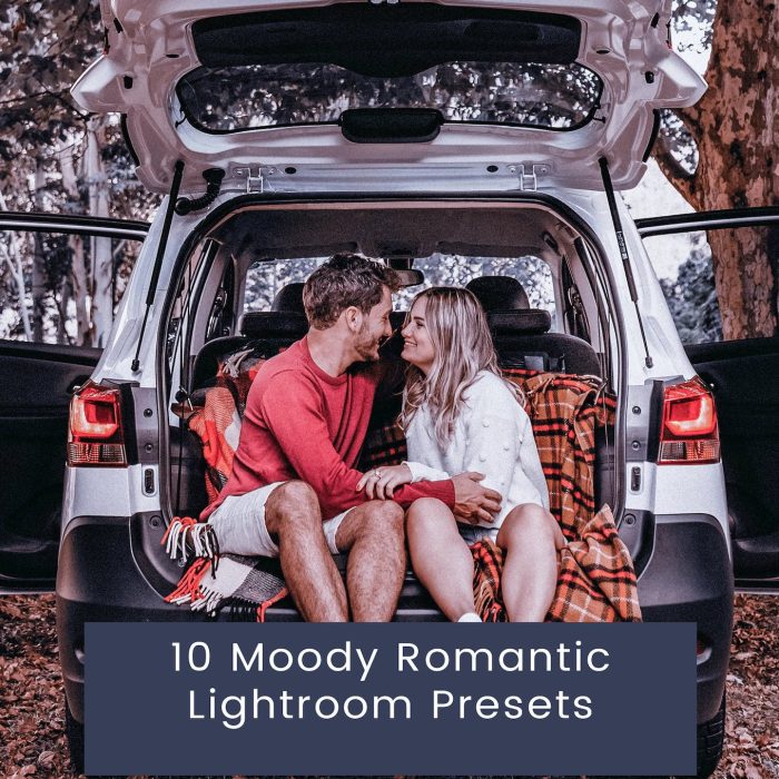 [人像LR预设]喜怒无常的浪漫人像Lightroom 预设10 Moody Romantic Lightroom Presets