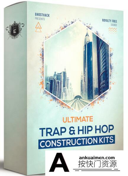 [音效素材]1078个军鼓踢鼓掌声快速踩踏嘻哈旋律Trap和Hip Hop音效库