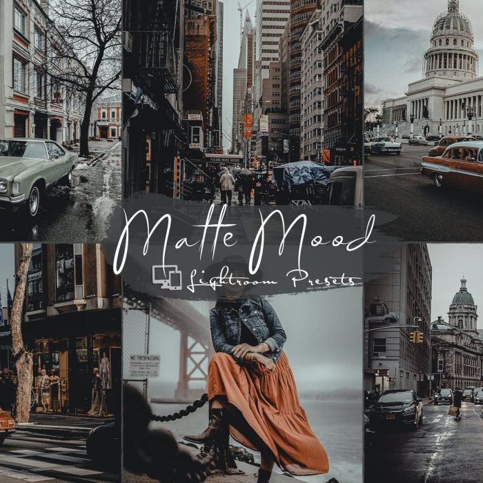 [风光LR预设]城市旅拍黑暗电影风光后期调色Lightroom预设 Mood Lightroom Presets