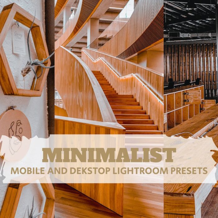[风光LR预设]极简室内摄影后期调色Lightroom预设 Minimalist Lightroom Presets