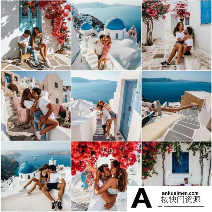 [人像LR预设]夏季旅拍流行色彩Lightroom预设包 STAY CL0SE TRAVEL FAR-Color Pop Pack