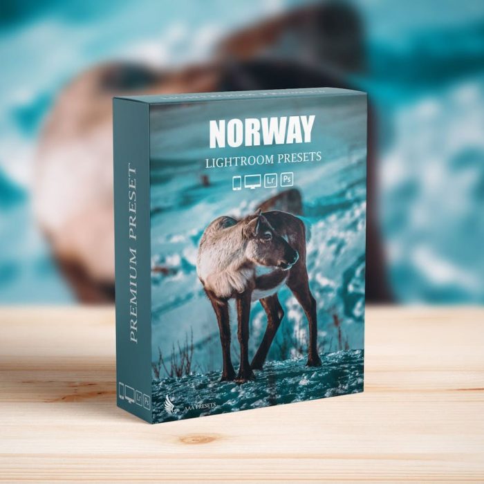 [风光LR预设]蓝色情绪电影胶片Lightroom预设 Cinematic Blue Norway Lightroom Presets