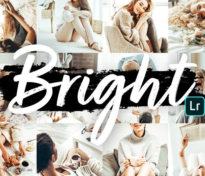 [手机版lr预设]明亮人像Lightroom APP手机版lr预设 BRIGHT Mobile Lightroom Presets