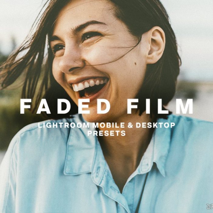 [胶片LR预设]经典褪色电影胶片人像Lightroom预设APP预设 FADED FILM Lightroom Presets