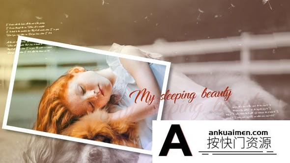 [相册AE模板]美好回忆照片相册开场AE模板- Highlight Family Memories