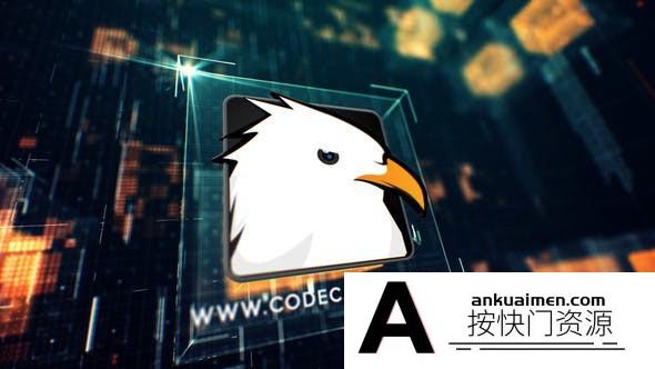 [logo模板]科技感栏目包装Logo动画AE模板- Broadcast TV Logo