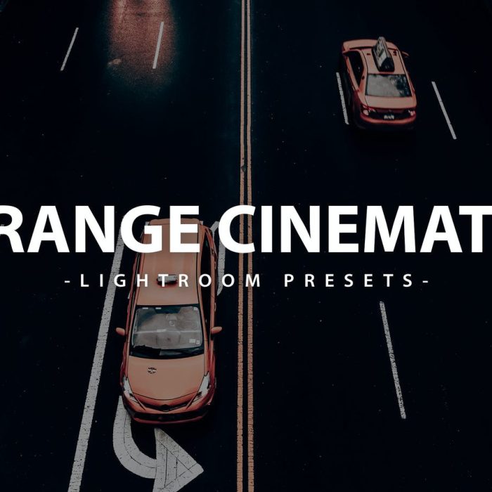 [旅拍LR预设]旅拍橙色电影色调后期调色Lightroom预设 Cinematic Orange Lightroom Presets