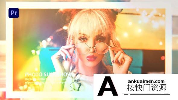 [Premiere预设]PR预设-幻灯片照片相册片头PR预设 The Slideshow Memories Photo Slideshow