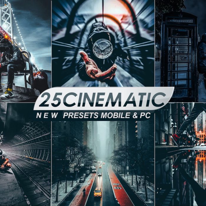 [风光LR预设]25个电影级城市旅行街拍Lightroom预设 Cinematic Lightroom Presets