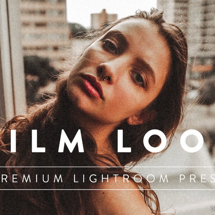 [胶片LR预设]电影人像颗粒胶片LR预设/手机版LR预设FILM LOOK Premium Lightroom