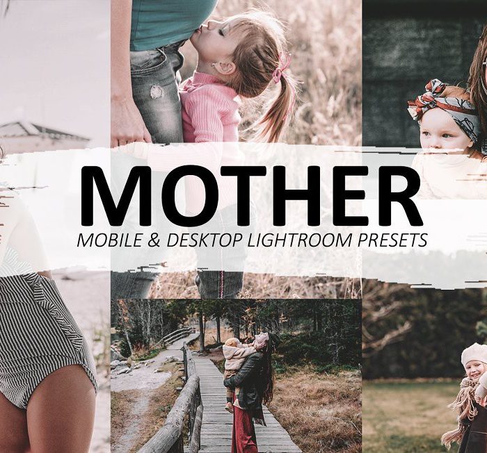 [新生儿童预设]亲子户外摄影后期Lightroom预设/手机APP滤镜 Mother Outdoor Lightroom Presets