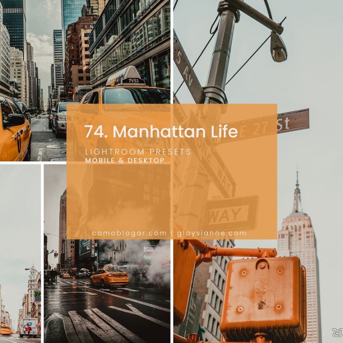 [风光LR预设]曼哈顿城市旅拍风光Lightroom预设 74. Manhattan Life