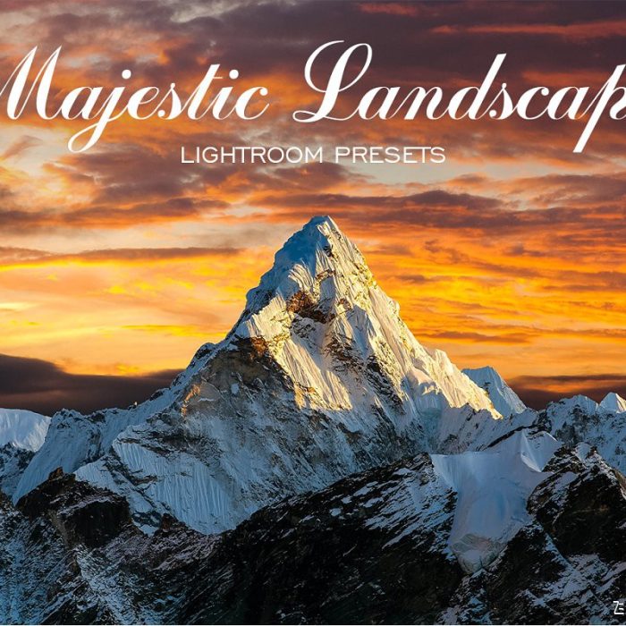 [风光LR预设]通透风光大片色彩校正LR预设+APP预设 Majestic Landscape Lightroom
