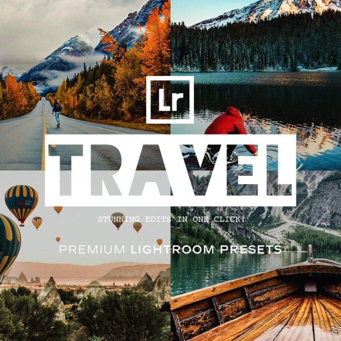 [风光LR预设]旅行摄影师旅拍风光LR预设/移动APP滤镜 Travel Lightroom Presets