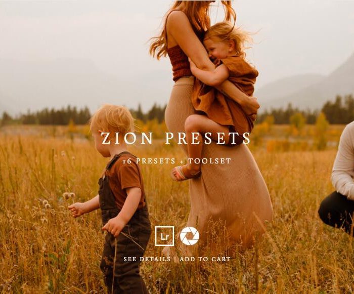 [人像LR预设]Meridian Zion – 家庭人像后期调色Lightroom预设 Meridian – Zion Presets