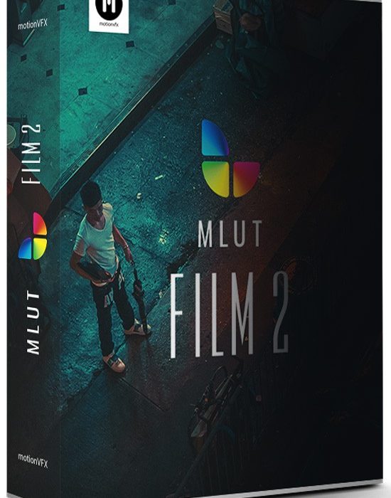 MotionVFX – mLUT Film 2 LUT预设 -30种真正颜色分级大气电影风格调色LUT预设