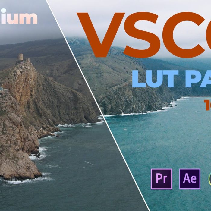 VSCO复古电影胶片风格视频调色LUT预设 Titanium VSCO Video Luts