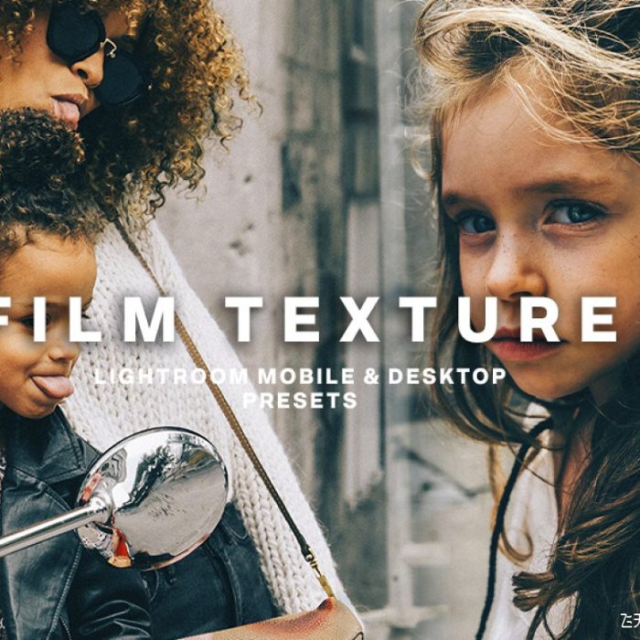 [胶片LR预设]数字电影胶片纹理Lightroom预设/移动APP预设 FILM TEXTURE PRESETS