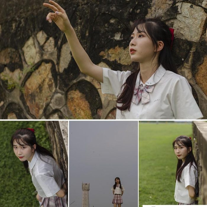 [时尚人像RAW原图]日常日系美女拍摄RAW原片28P