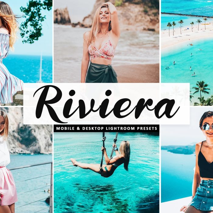 [旅拍LR预设]里维埃拉夏日旅拍人像LR预设+移动APP预设 Riviera Lightroom Presets