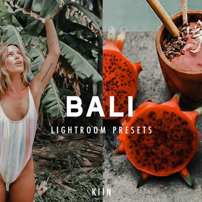 [旅拍LR预设]巴厘岛热带旅拍LR预设+手机lr预设  TROPICAL BALI LIGHTROOM PRESETS