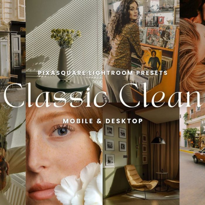 [胶片LR预设]经典干净法式胶片Lightroom预设 Classic Clean Lightroom Presets