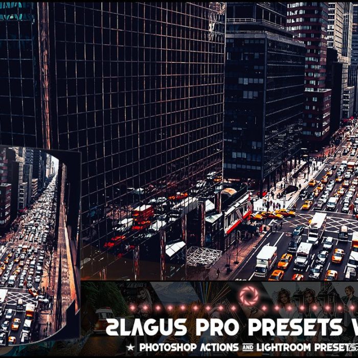 [风光LR预设]城市街拍工业风时尚电影Lightroom预设与手机版APP滤镜 2lagus presets v12
