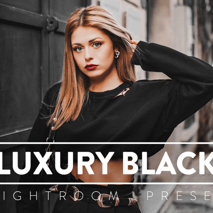 [人像LR预设]豪华黑暗情绪人像Lightroom预设与手机LR预设 Luxury Black Lightroom Presets