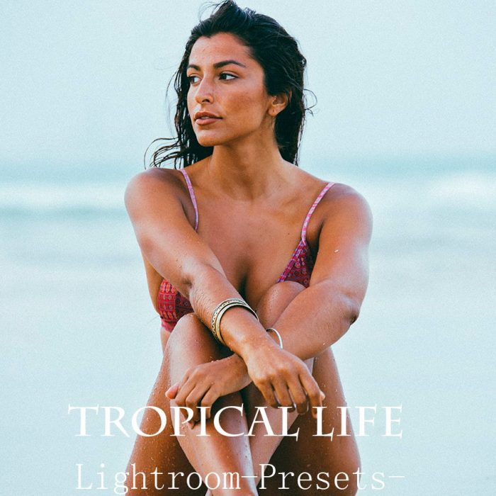[旅拍LR预设]12个热带生活旅行胶片人像Lightroom预设 12 Tropical Life Presets
