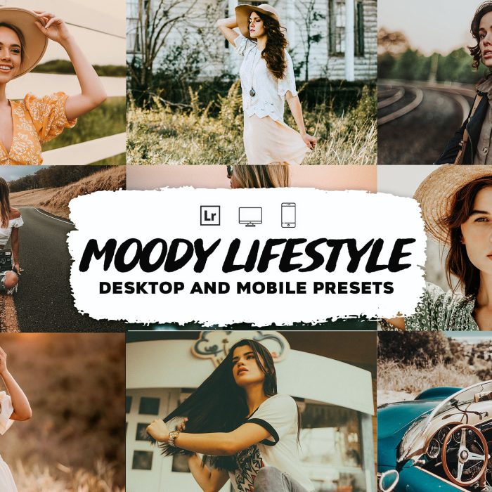 [人像LR预设]INS旅外生活电影情绪人像LR预设/手机APP预设 Moody Lifestyle Lightroom presets