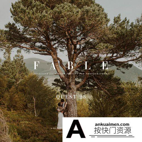 [人像LR预设]部落群岛-会员制系列质感温暖LR预设-Archipelago QUEST 25 – FABLE