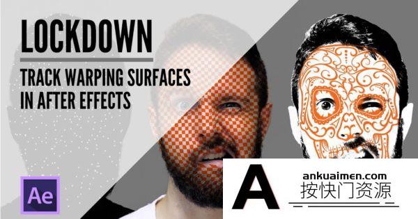 [AE插件]物体表面跟踪特效合成高级AE插件 Lockdown v1.5.4 Win中文汉化版