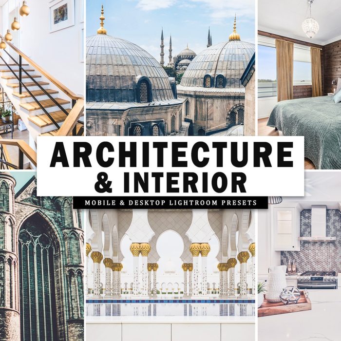 [风光LR预设]建筑与室内摄影LR预设+手机lr预设 Architecture & Interior Lightroom