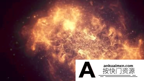 [logo模板]金色粒子Logo动画AE模板- Gold Particle Logo Reveal