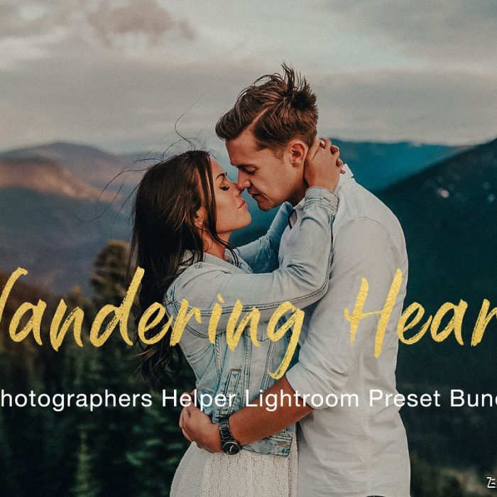 [婚礼LR预设]婚礼人像电影胶片Lightroom预设合集 Wandering Hearts LR Preset Bundle