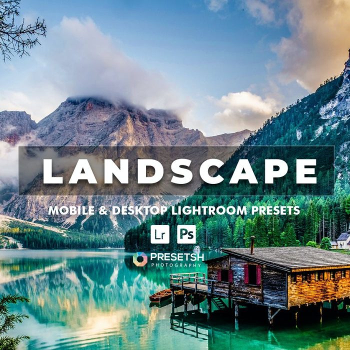[风光LR预设]大气深沉电影风光摄影后期Lightroom预设 Landscape lightroom presets