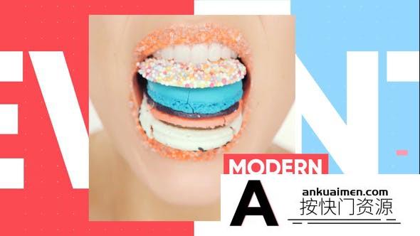[栏目包装]清新时尚视频包装片头AE模板- Fashion Opener